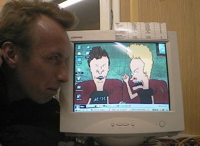 BFBS' Andrew Astbury and Beavis and Butthead, but which one's which?